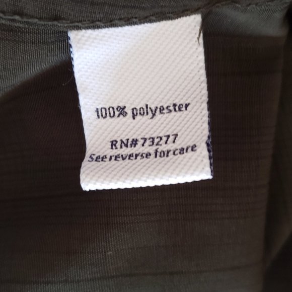 Croft & Barrow Men’s Collared Green Short Sleeve Shirt, XXL, EUC - Picture 5 of 6